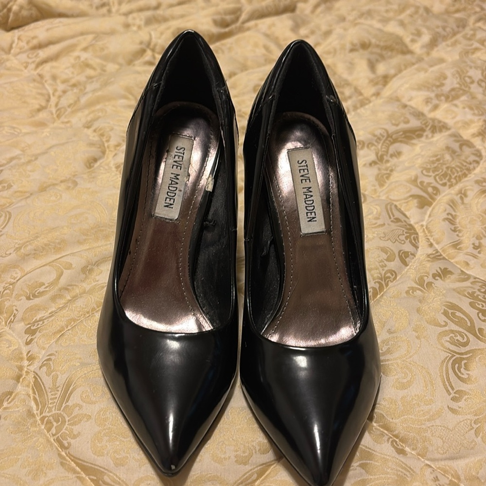 Black high heels